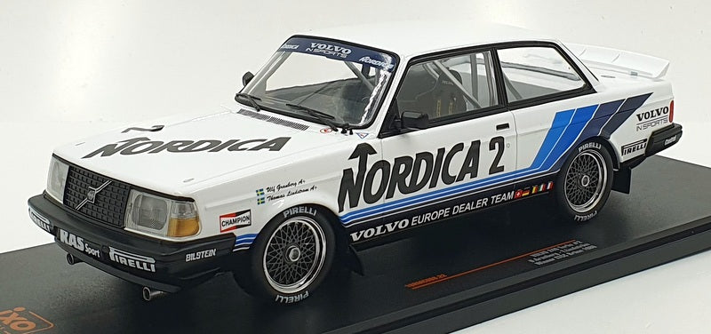 IXO 1/18 Volvo 240 Turbo #2 ETCC – Modèle De Prévente – Granberg/Lindström