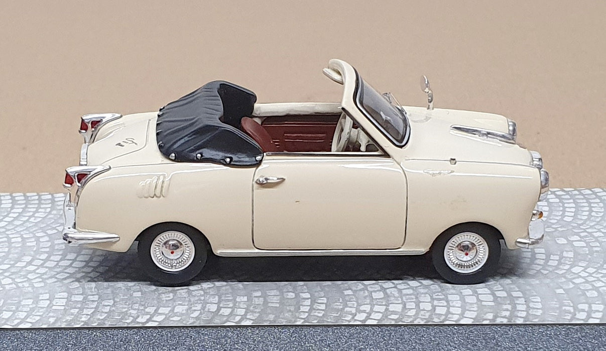 Premium ClassiXXs 1/43 Scale 18061 - Goggomobil TS250 Cabrio - Cream