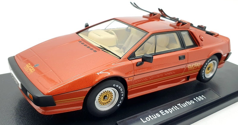 KK Scale 1/18 Scale KKDC181192 - Lotus Esprit Turbo 1981 With Ski's - Copper
