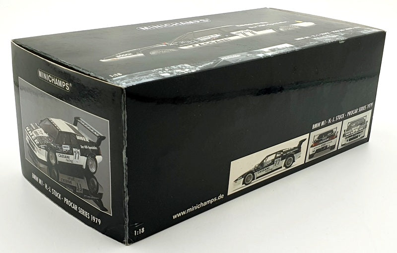 Minichamps 1/18 Scale 180 802983 - EMPTY BOX ONLY - 1980 BMW M1 Le Mans Minichamps 1/18 Scale 180 802983 - EMPTY BOX ONLY - 1980 BMW M1 Le Mans