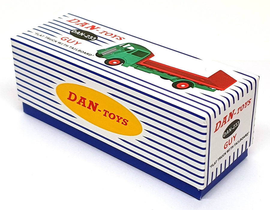 DAN-TOYS Reproduction DAN-233 - Guy Flat Truck With Tailboard - Green/Red