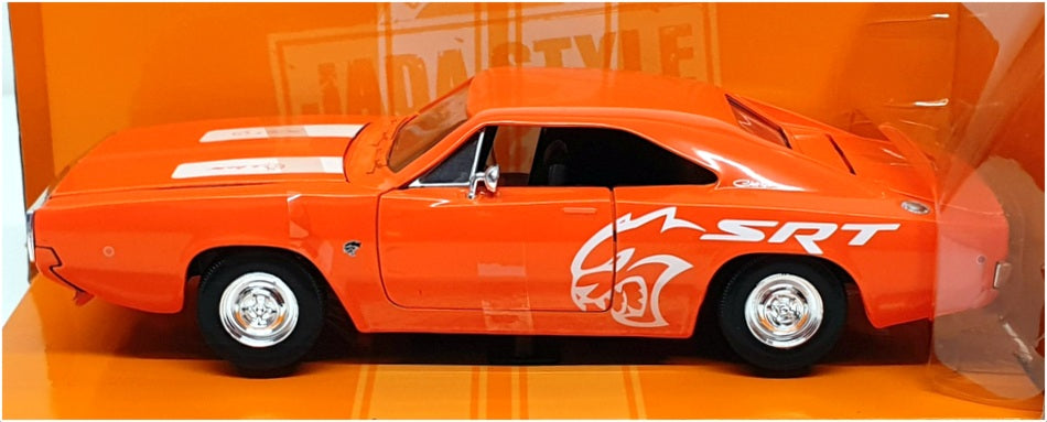 Jada Big Time Muscle 1/24 Scale 34197 - 1968 Dodge Charger R/T - Orange