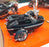 Maisto 1/18 Scale 31108 - 2001 Harley Davidson FLHRCI Rd King + Side Car - Green