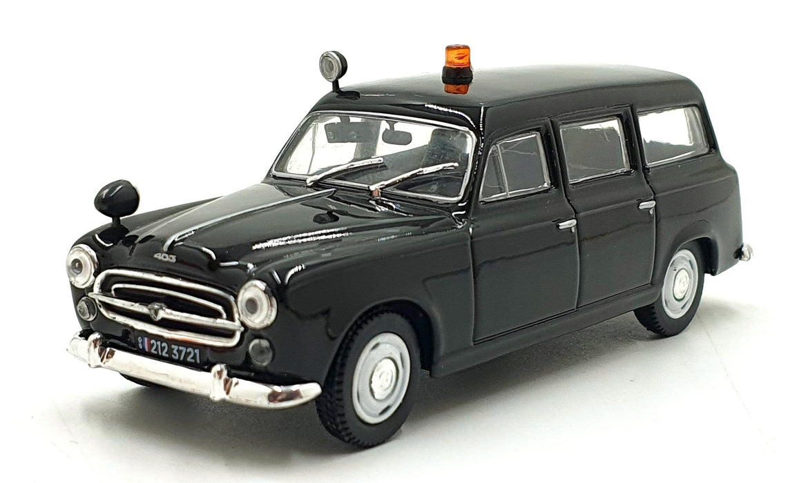 Norev Hachette 1/43 Scale FB5145 - 1961 Peugeot 403 Gendarmerie Police Car