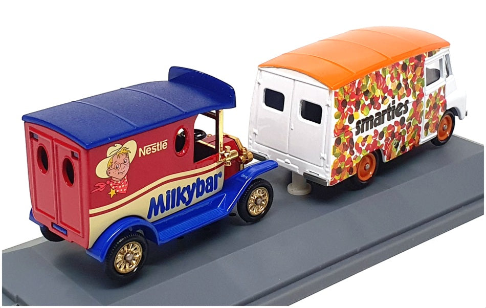 Corgi Nestle 2-Piece Set NE1002 - Smarties Morris Van & Milkybar Ford Van