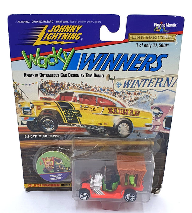 Johnny Lightning 1/64 Scale 301-02 - Wacky Winners Draggin' Dragon - B. Pink