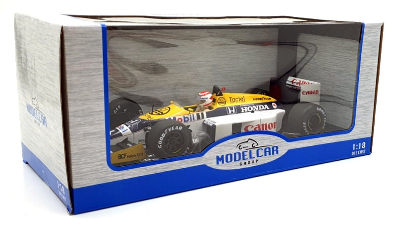 Model Car Group 1/18 Scale MCG18626F - Williams FW11 #6 Brazillian GP 1986