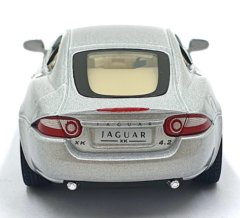 Kinsmart 1/38 Scale Pull Back & Go KT5321D - Jaguar XK Coupe - Silver