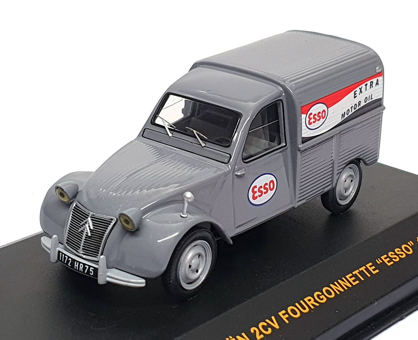 Ixo 1/43 Scale CLC110 - 1959 Citroen 2CV Fourgonnette Van Esso - Grey
