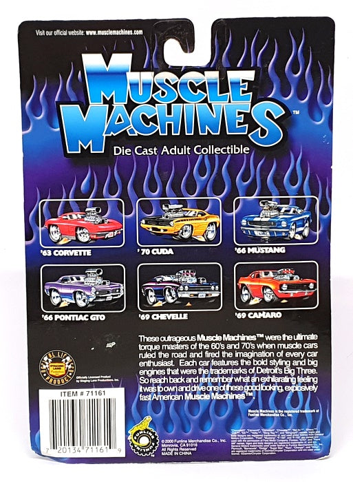 Muscle Machines 1/64 Scale 71161 01-51 - 1940 Willys Pick-Up Truck - Yellow