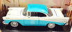 Motor Max 1/24 Scale 79029 - 1957 Chevy Bel Air - Turquoise/Cream