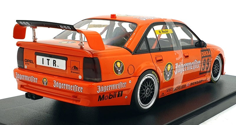 Werk83 1/18 Scale Diecast W18045001 - Opel Omega DTM #99 Jagermeister - Reuter