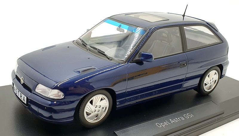 Norev 1/18 Scale Diecast 183670 - Opel Astra GSi 1992 - Metallic Blue