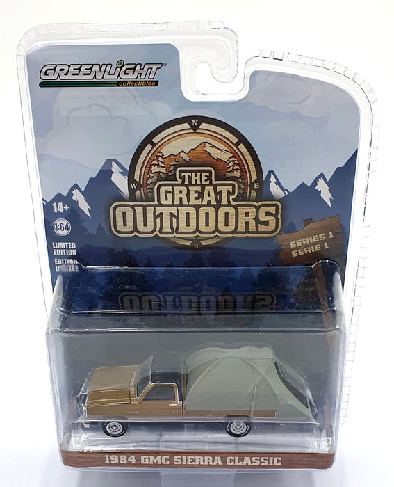 Greenlight 1/64 Scale 38010-C - 1984 GMC Sierra Classic - Gold