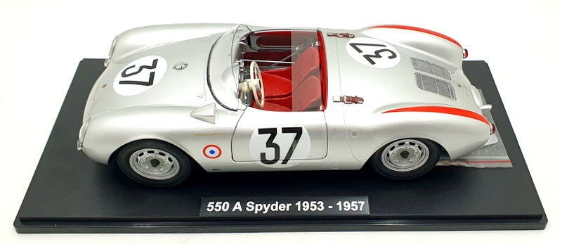 KK Scale 1/12 Scale KKDC120115 - 1953-1957 Porsche 550 A Spyder - #37 Silver