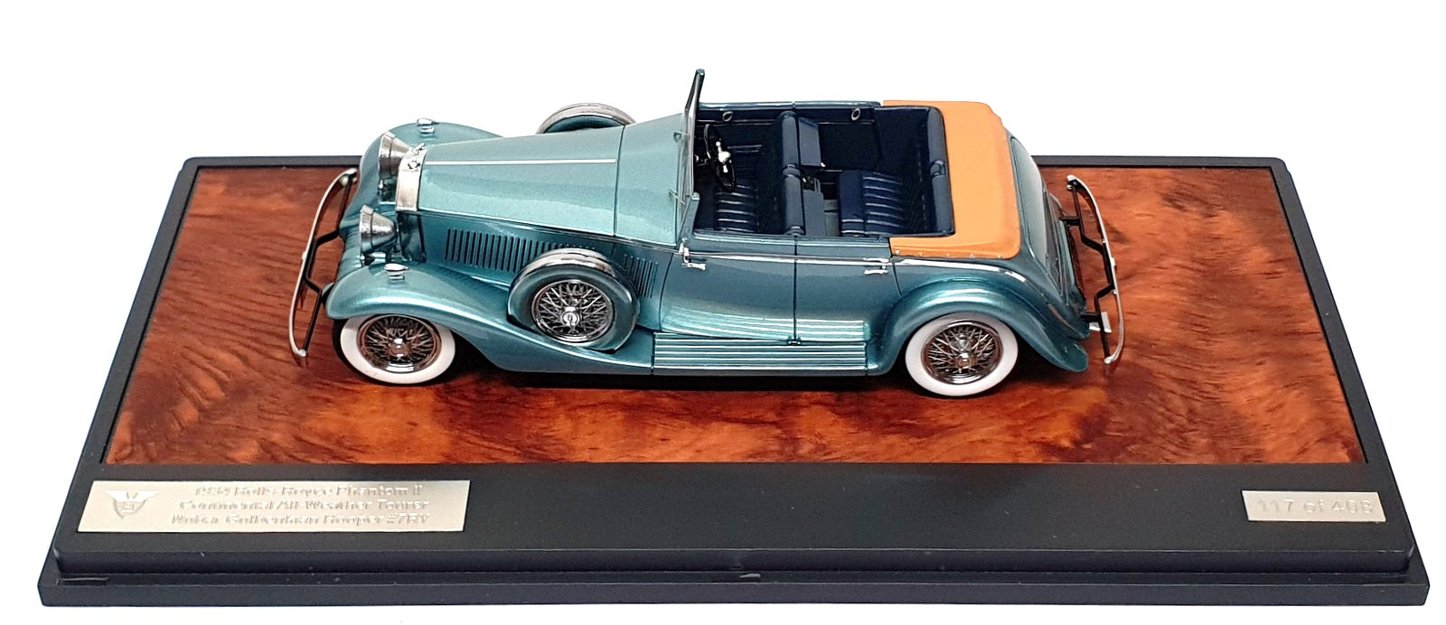 Matrix 1/43 Scale MX51705-121 - 1934 Rolls Royce Phantom II Cont. - Met. Blue