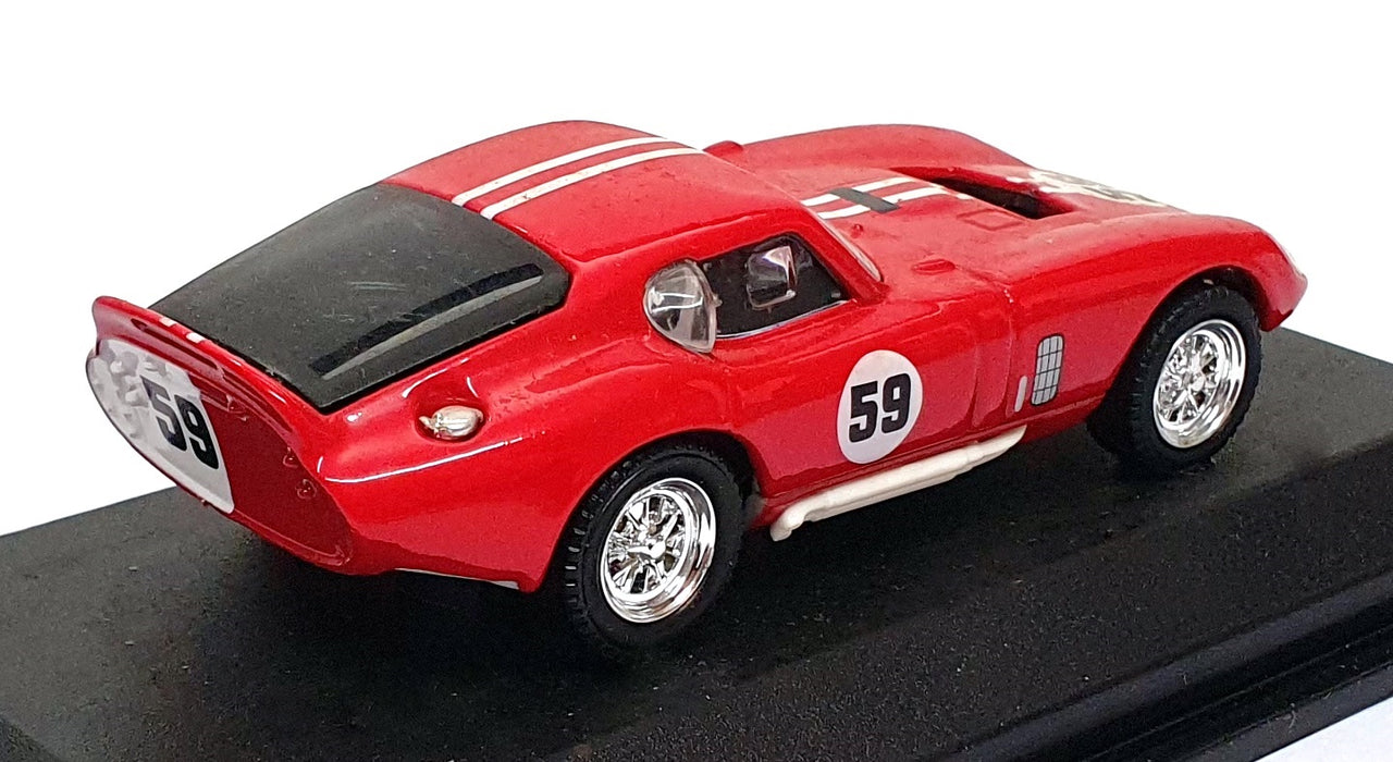 Road Signature 1/43 Scale 94243-C - 1965 Shelby Cobra Daytona Coupe - Red