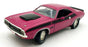 Ertl 1/18 Scale Diecast 14126Z - 1970 Dodge Challenger T/A - Pink/Black
