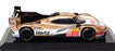 Burago 1/43 Scale 18-38317 - Porsche 963 #12 Hertz Team Jota - Gold/White