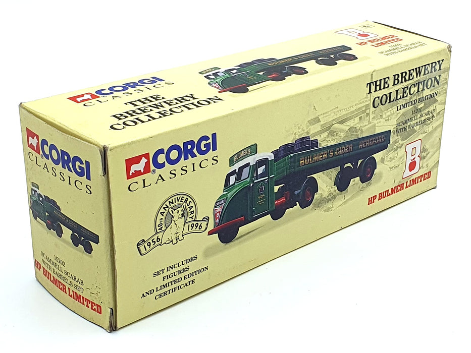 Corgi 1/50 Scale Diecast 15202 - Scammell Scarab With Barrels Set HP Bulmer Ltd.