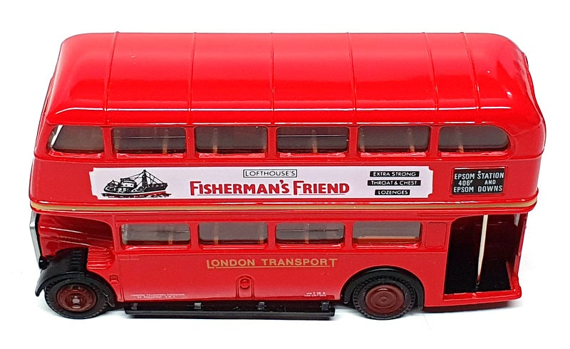 EFE 1/76 Scale 101006S - AEC Regent London Bus R406F (Fisherman's Friend) Red