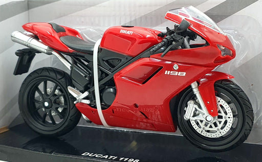 NewRay 1/12 Scale 57523R - Ducati 1198 Motorbike