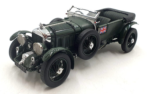 Franklin Mint 1/24 Scale Diecast DC18626L - 1929 Bentley 4.5 Litre Blower Green