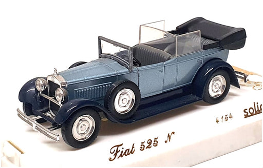 Solido 1/43 Scale Diecast 4154 - Fiat 525N Cabriolet - 2-Tone Blue