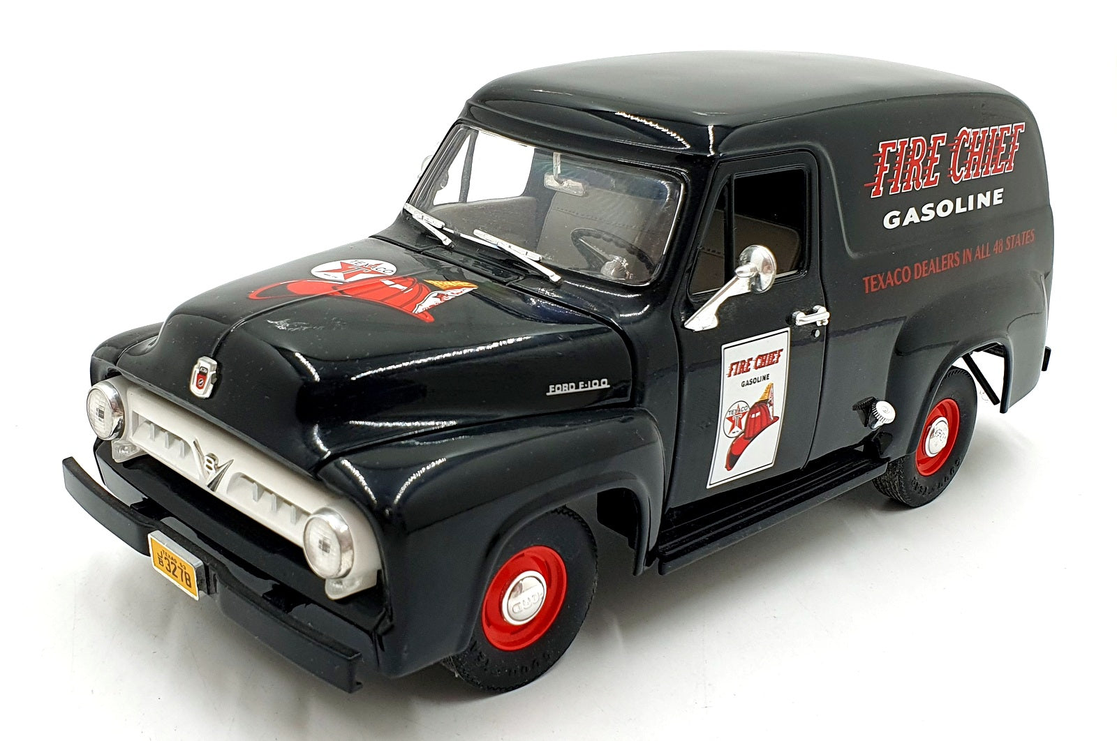 Gearbox 1/18 Scale Diecast 15009 - 1953 Ford F-100 Delivery Truck Gasoline Black