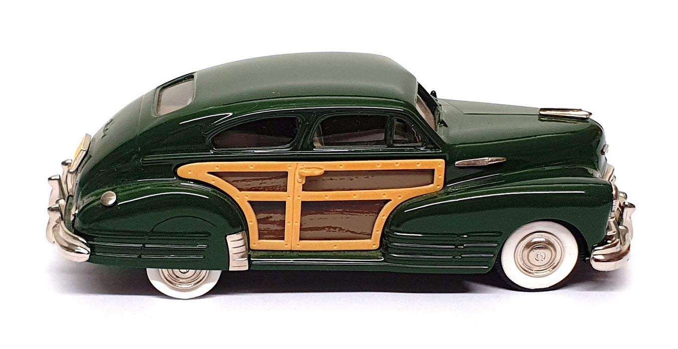 Brooklin Models 1/43 Scale BRK50 - 1948 Chevrolet Fleetline Aero Sedan - Green