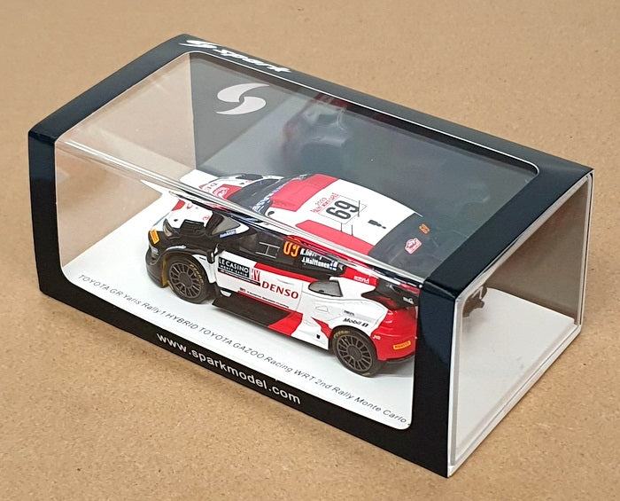 Spark 1/43 Scale S6720 - Toyota GR Yaris #69 2nd Monte Carlo Rally 2023