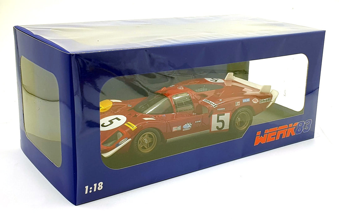 Werk83 1/18 Scale W18053001 - Ferrari 512S #5 Le Mans 24Hr 1970