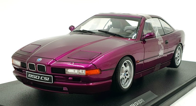 Solido 1/18 Scale S1807006 - 1991 BMW 850 CSI (E31) - Daytona Violet