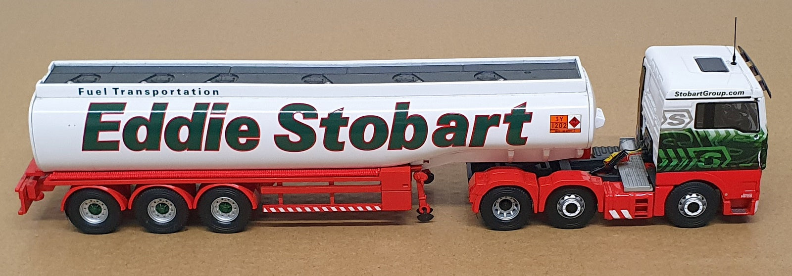 Corgi 1/50 Scale CC15207 - MAN TG-X (XL) Fuel Tanker Truck - Eddie Stobart Ltd