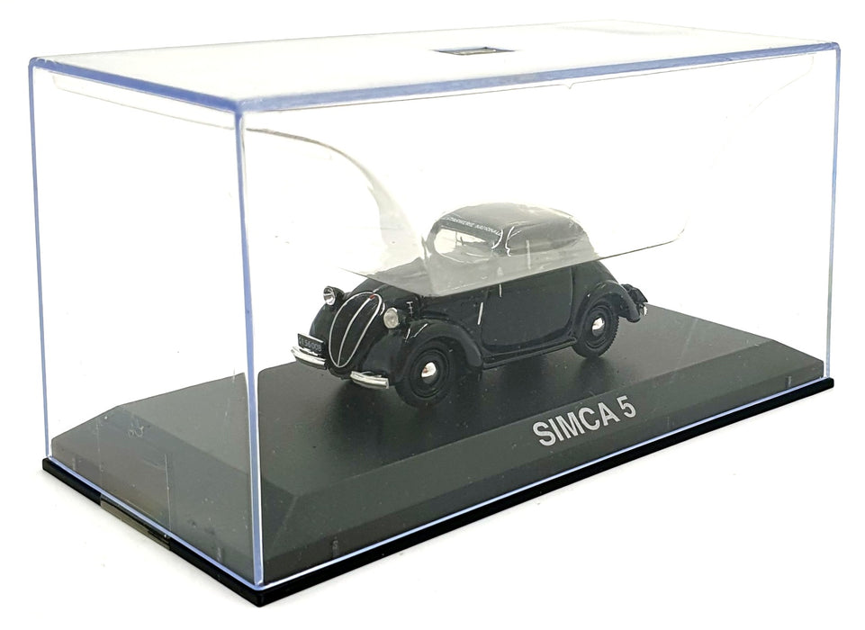 Norev 1/43 Scale 570703 - Simca 5 Coupe Gendarmerie - Black