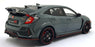 LCD Models 1/18 Scale Diecast LCD18005B-GR - 2020 Honda Civic Type R - Grey