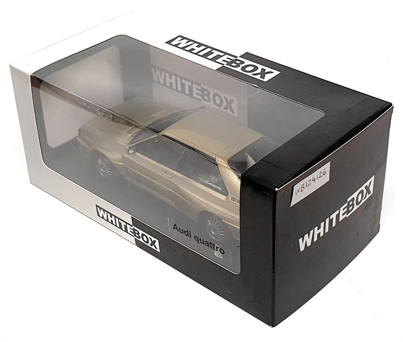 Whitebox 1/24 Scale Diecast WB124126 - Audi Quattro - Gold