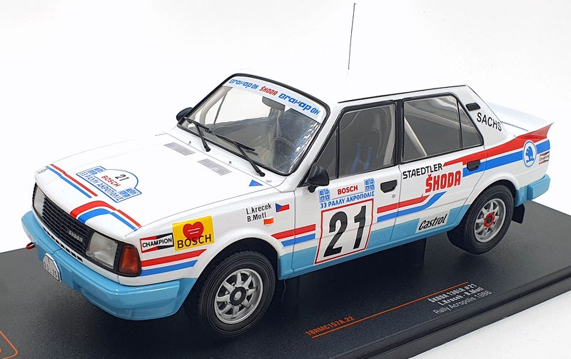 KOVOVÉ A RESIN MODELY | Škoda 130 LR, No.22, WRC, Rally Acropolis 1986 S Kvaizar J Janecek Ixo 1 18 D7096 KOVOVÉ A RESIN MODELY | Škoda 130 LR, No.22, WRC, Rally Acropolis 1986 S Kvaizar J Janecek Ixo 1 18 D7096