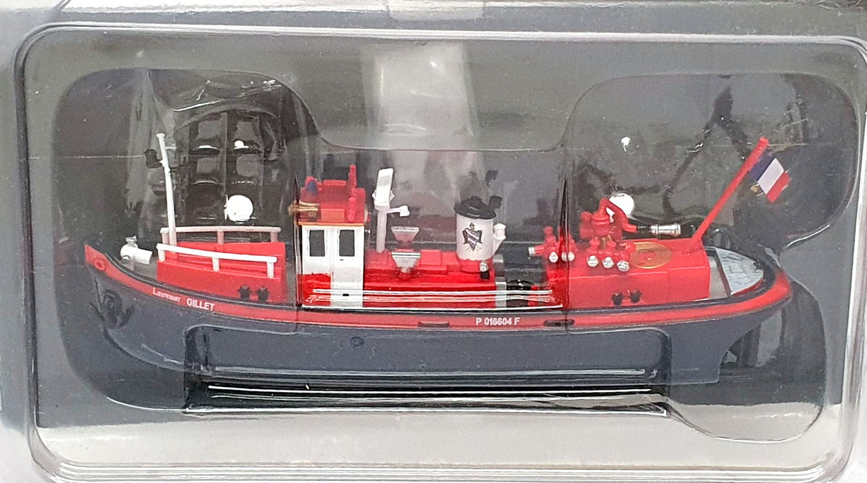 Del Prado 1/130 Scale FEN81 - Bateau pompe Ltn Gillet SDIS 78 Boat - Red/Blue