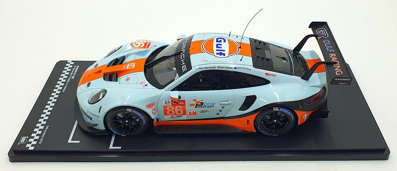 IXO Models 1/18 Scale LEGT18008 Porsche 911 RSR Gulf LeMans 2018 Wainwright #86 