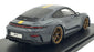 GT Spirit 1/18 Scale Resin GT577 - Porsche 911 992.2 GT3 Touring - Grey/Yellow