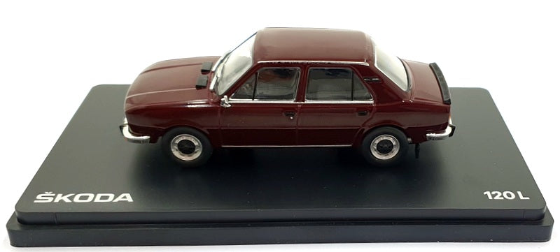 Abrex 1/43 Scale Diecast 143ABS - 1982 Skoda 120L - Maroon