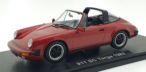 KK 1/18 Scale Diecast KKDC180841 - 1983 Porsche 911 SC Targa - Dark Red