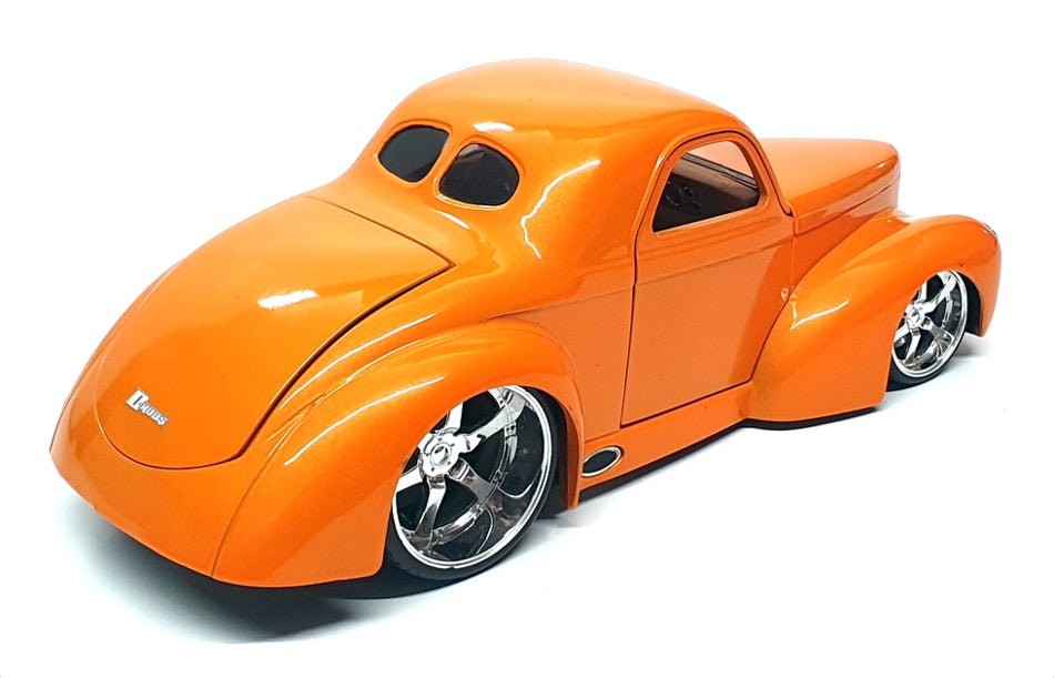 Jada Toys 1/24 Scale Diecast 8823N - 1941 Willy's Coupe - Met Orange
