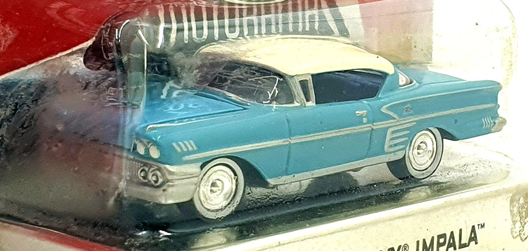 Johnny Lightning 1/64 Scale 434-01 - 1958 Chevrolet Impala - Blue