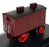 Oxford Diecast 1/76 Scale 76LW001 - Living Wagon - Maroon/Red