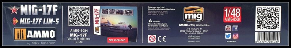 Ammo By Mig Jimenez 1/48 Scale Kit A.MIG-8508 - MiG-17F Fresco C U.S.S.R.