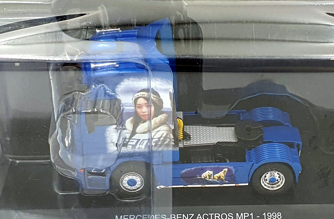 Hachette 1/43 Scale G1470010 - 1998 Mercedes Benz Actros MP1 - Blue