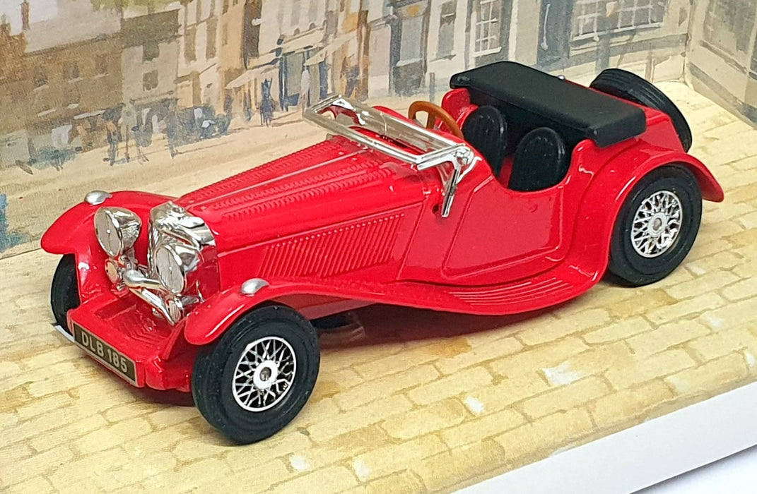 Matchbox Appx 10cm Long Diecast Y1-G - Jaguar SS100 - Red