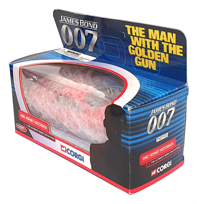 Corgi 1/36 Scale TY07101 - AMC Hornet Hatchback James Bond 007 - Red